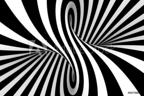 Picture of Black and white abstract